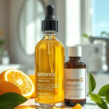 Kwas azelainowy i witamina C: najlepsze składniki, SPF i nawyki, które robią różnicę