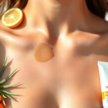 Przebarwienia na dekolcie: najlepsze składniki, SPF i nawyki, które robią różnicę